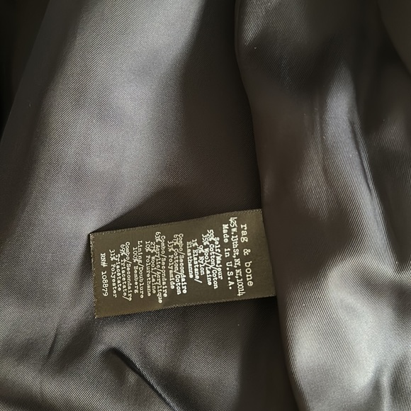 rag & bone stylish cerulean jacket - Picture 7 of 7